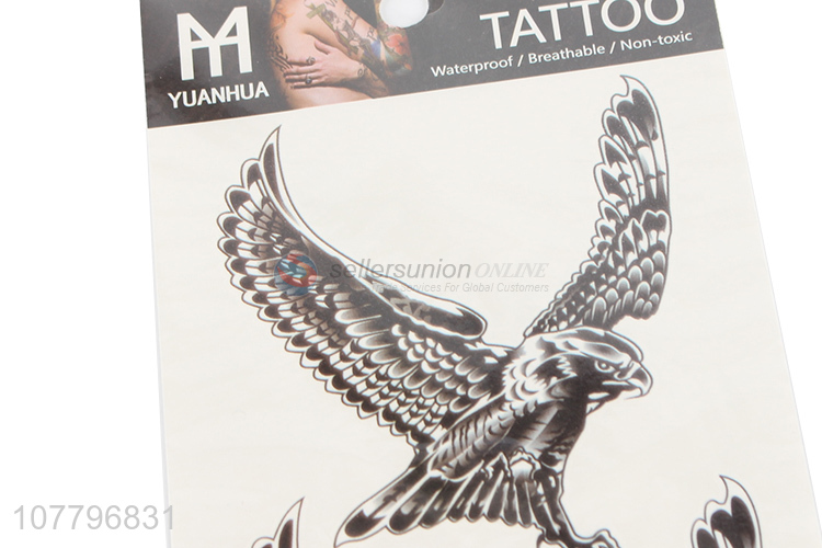 New product eagle pattern waterproof tattoo sticker