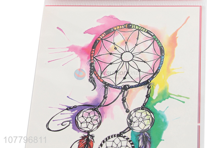 Creative design colourful non-toxic tattoo sticker