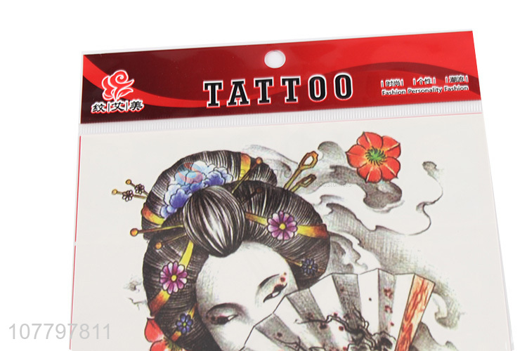 New style colourful women tattoo stickers body art