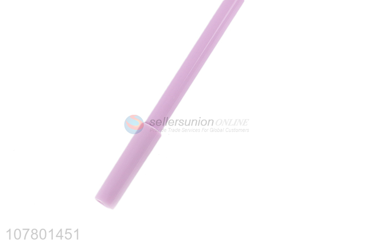 Wholesale cute purple cartoon office signature pen