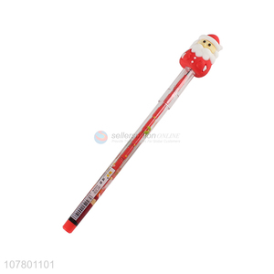 New design Santa Claus craft pencil plastic pencil