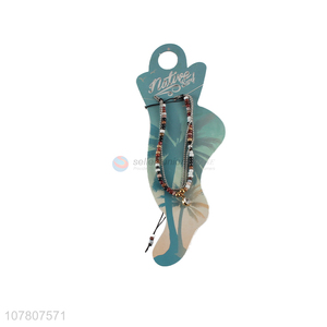 Creative design jewelry handmade adjustable anklet