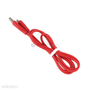 Yiwu wholesale red portable USB Android data cable