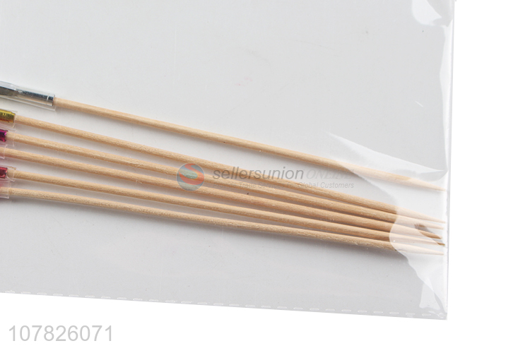 Top selling colourful food fireworks foil wooden sticks