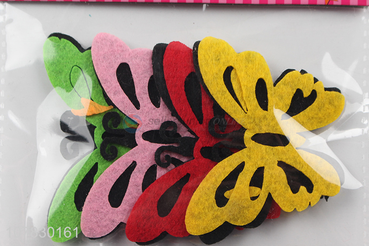 Good Sale Cute Butterfly Non Woven DIY Crafts