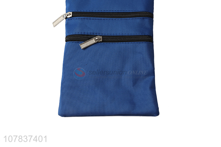 Best selling blue passport wallet purse bag for daily use