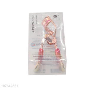 China wholesale delicate colorful metal eyelash curler clip