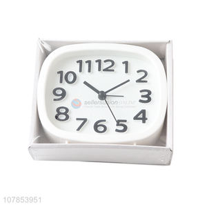 Online wholesale plastic alarm clock table clock quartz clock
