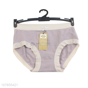 Factory price comfortable cotton women underwear panties wholesale