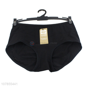 Popular products black modal cotton soft lady panties