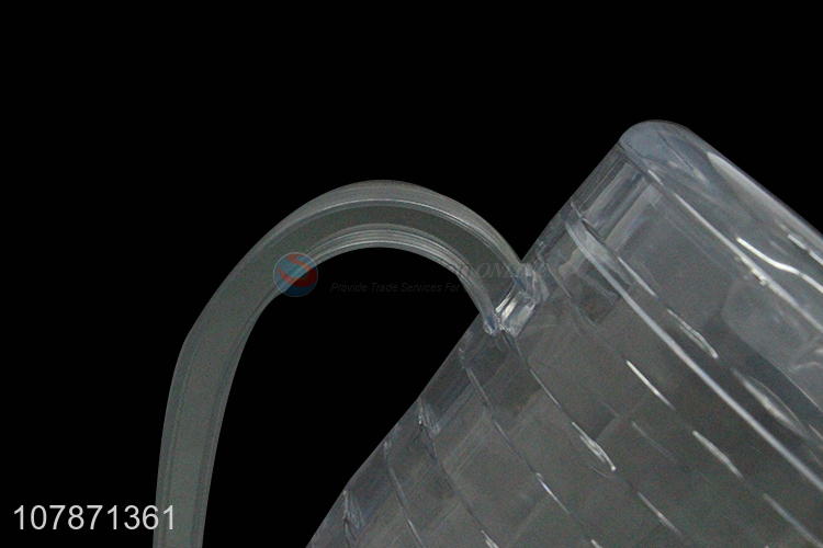 Best selling transparent high capacity plastic cold water jug