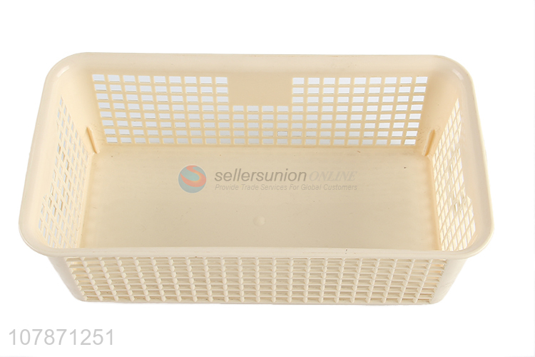 New arrival rectangular multi-use plastic storage box with handles