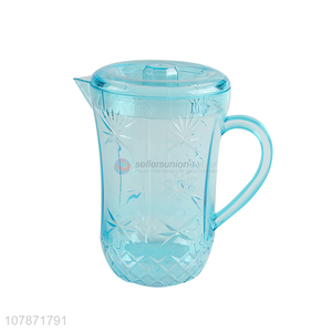 Good quality colorful eco-friendly plastic water jug for daily use