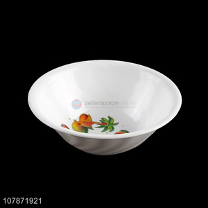 China wholesale round plastic bowls soup bowl for household use