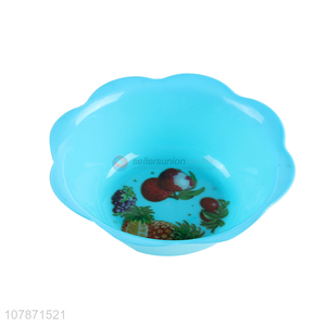 Hot sale simple household plastic fruit plate candy plate
