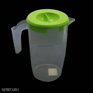 Promotional items summer use plastic water jug pitcher with lid