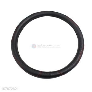 Factory Direct Sale PU Leather Car Steering Wheel Cover