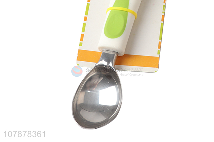Good price stainless steel ice cream spoon home gadgets wholesale
