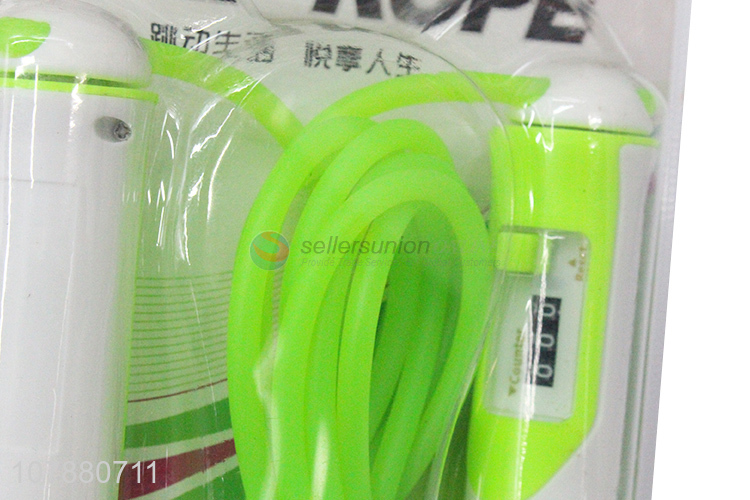 China products speed weighted counting skipping rope jump rope