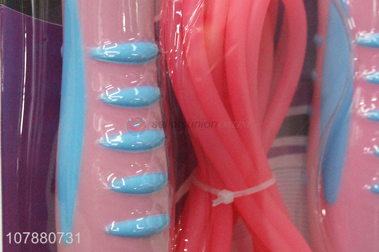 Good quality fashionable girls pvc skipping rope with counter