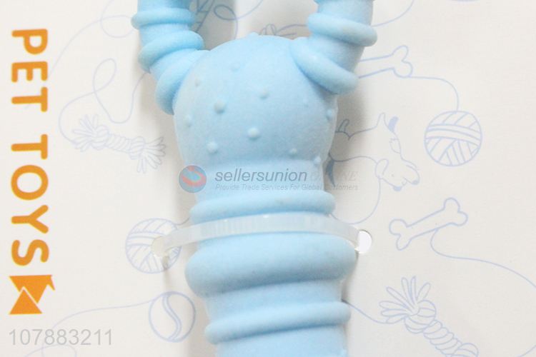 New Design Shrimp Shape Pet Chew Toy Funny Dog Toy Wholesale