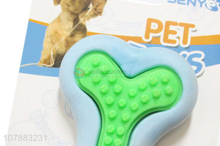 Popular Durable Bone Shape Pet Chew Toy Dog Teeth Cleaning Toy