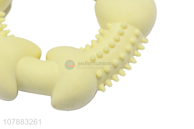 Hot Sale Thorn Circle Bone Shape Dog Chew Teeth Cleaning Toy Pet Toy