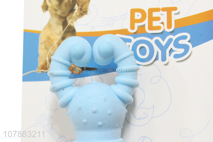 New Design Shrimp Shape Pet Chew Toy Funny Dog Toy Wholesale