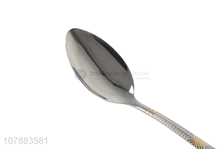 Best price stainless steel dinnerware spoon for household
