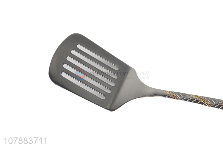 Best selling household cooking tools stainless steel slotted spatula