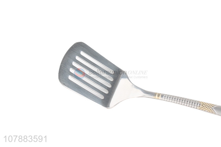 Wholesale cheap price stainless steel slotted spatula for cooking