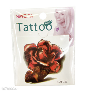 Fashion Flower Pattern Tattoo Stickers Non-Toxic Temporary Tattoo