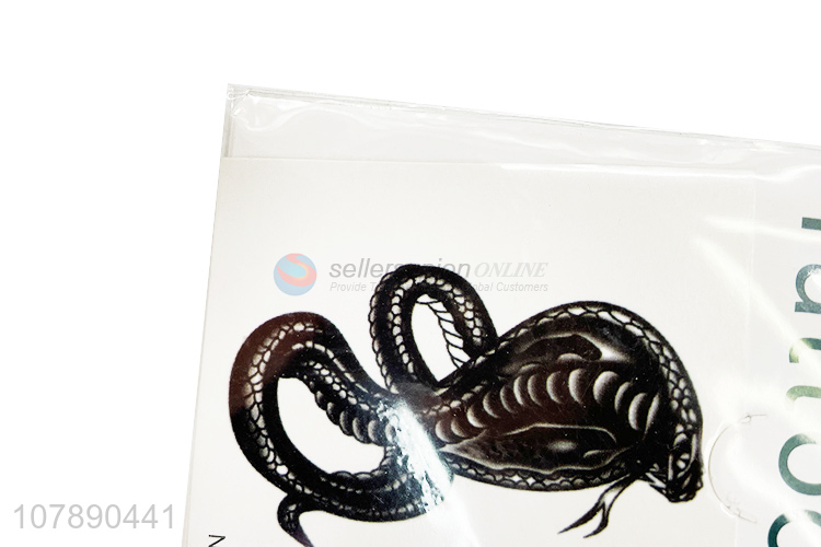 Best Selling Snake Pattern Non-Toxic Tattoo Stickers