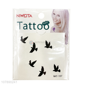 Good Price Bird Pattern Arm Hand Body Temporary Tattoo Sticker