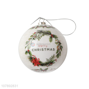 China sourcing decorative plastic hanging christmas ball ornaments