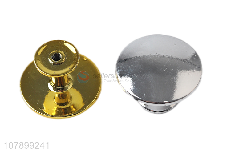 Factory wholesale golden zinc alloy single hole drawer handle