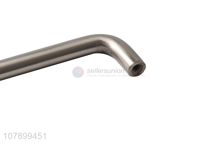 Low price wholesale silver metal iron handle drawer handle