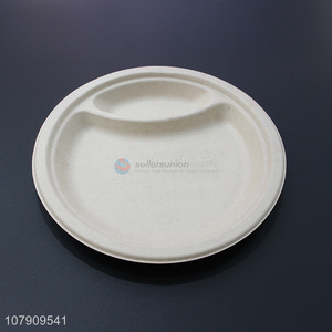 Good wholesale price white disposable round dinner plate