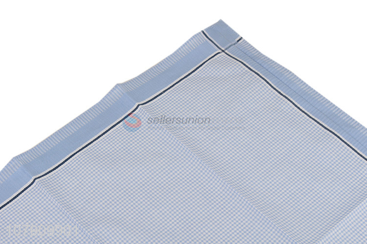 New arrival light blue simple portable handkerchief for men