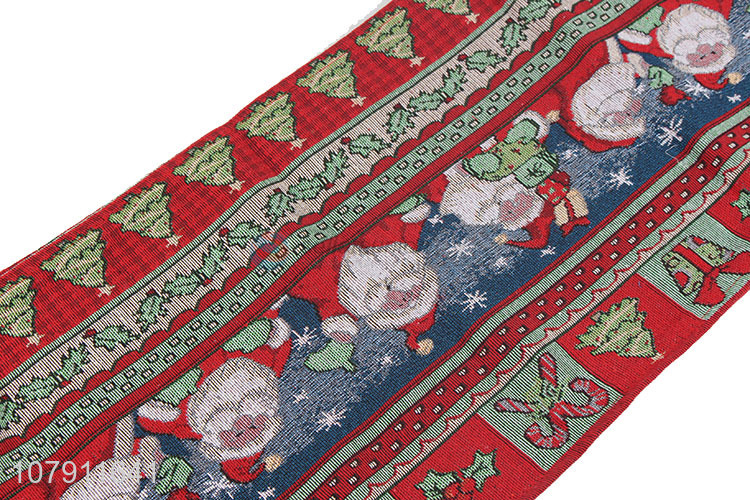 Hot Sale Christmas Decorative Table Runner For Home Hotel Banquet