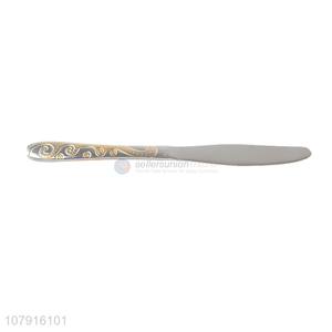 Best selling silver household dinnerware knife with cheap price