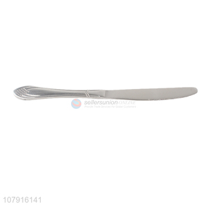 China sourcing eco-friendly reusable silver tableware knife wholesale