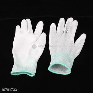 High Quality PU Coated Palm Gloves Best Protective Work Gloves