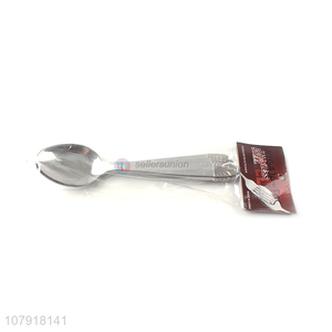 China wholesale silver stainless steel eating spoon