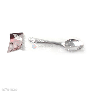 Good price silver stainless steel eating spoon wholesale