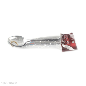 China export silver stainless steel spoon for eating