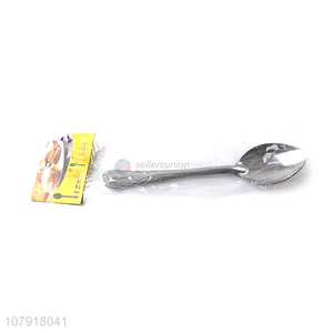 New arrival silver stainless steel universal food-grade spoon