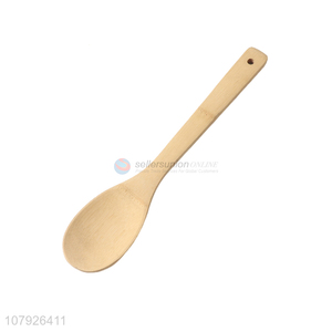 Low price kitchen wares eco-friendly bamboo spoons non-stick cooking spoons