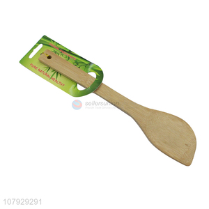 Wholesale oblique head bamboo spatula household cooking tools