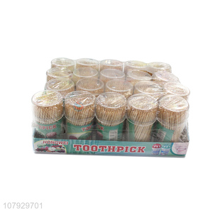 Low price disposable toothpick with bottle universal desktop ornaments
